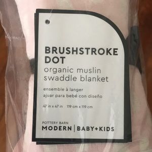 West Elm Pottery Barn Kids Organic Muslin Swaddle